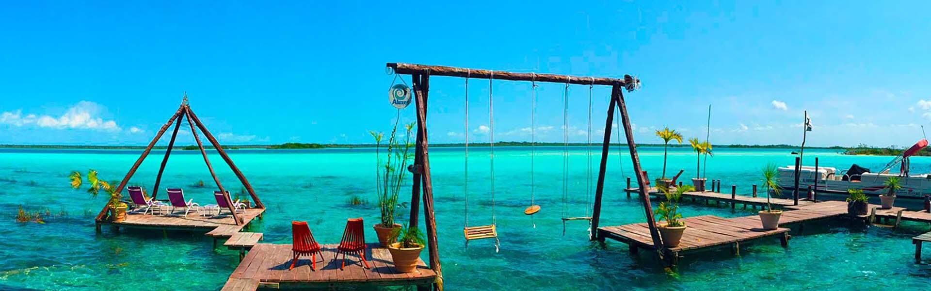 how to get to bacalar from cancun airport